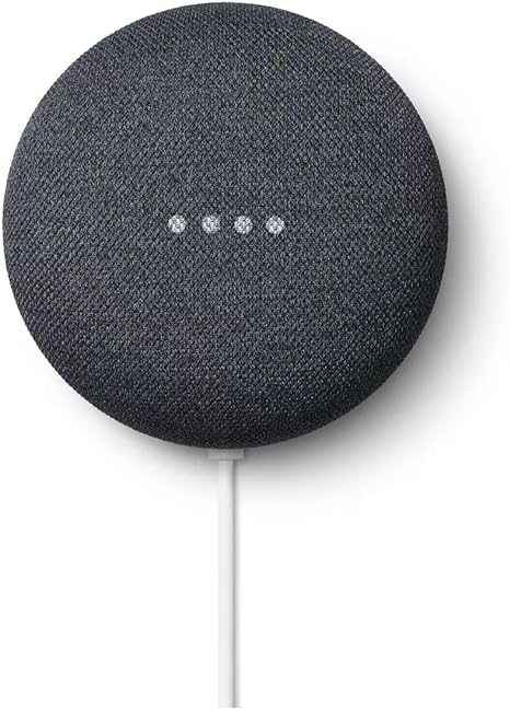 Google Nest Mini - Smart Speaker with Voice Control: Enhance your music listening experience with this smart speaker, perfect for playing your customized playlist.