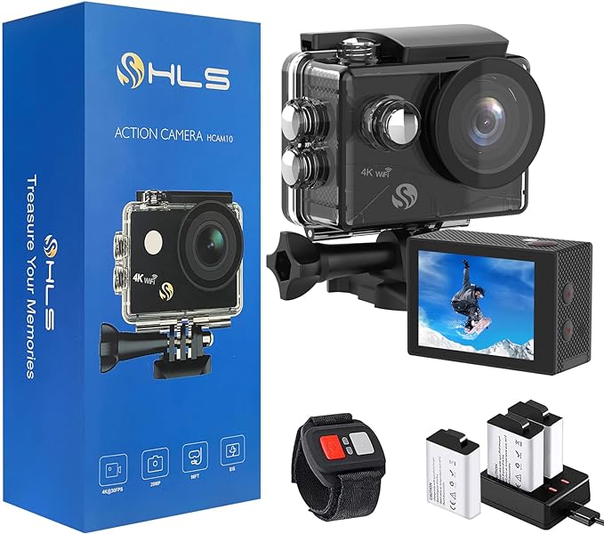 Economical Option: Action Camera – Capture all his adventurous moments with a high-quality, durable action camera.