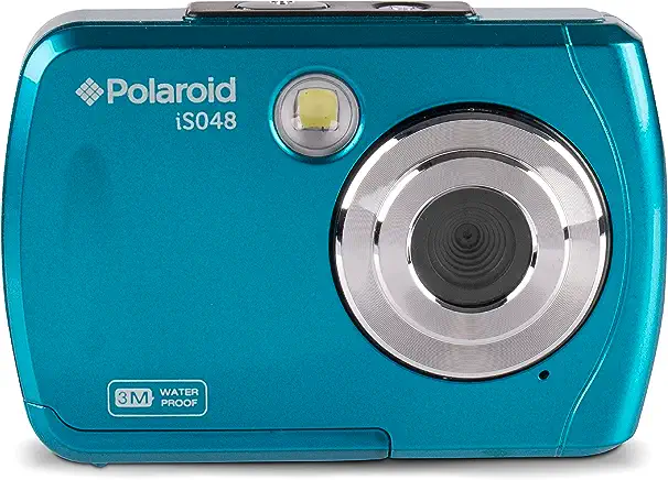 Beginners: Polaroid IS048 Waterproof Instant Sharing 16 MP Digital Portable Handheld Action Camera, Teal