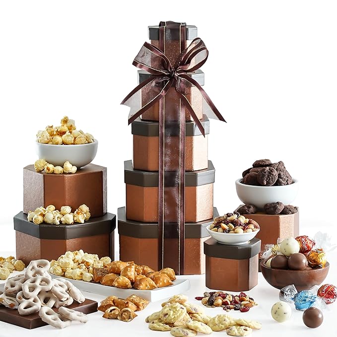 Sweets Lover’s Dream: Gourmet Chocolate Assortment - Perfect for the chocolate aficionado in your life. You can do it yourself or get a built one, like this