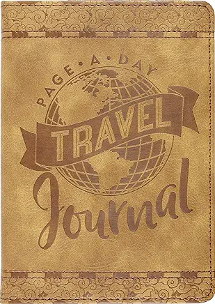 Cheap one: Page-A-Day Artisan Travel Journal (Diary, Vegan Leather Notebook) Leather Bound – May 1, 2019